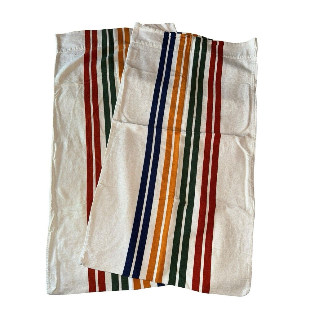 Pendleton Westland Stripe KING 2 Pillowcases READ